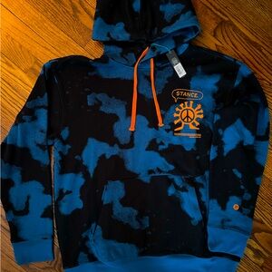 Stance Men’s Mercury Hoodie - Blue Tie Dye